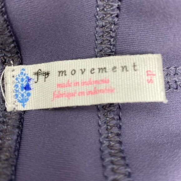 Free People Movement High Rise Fiesta Leggings in Purple Size Small NWOT - Picture 10 of 11